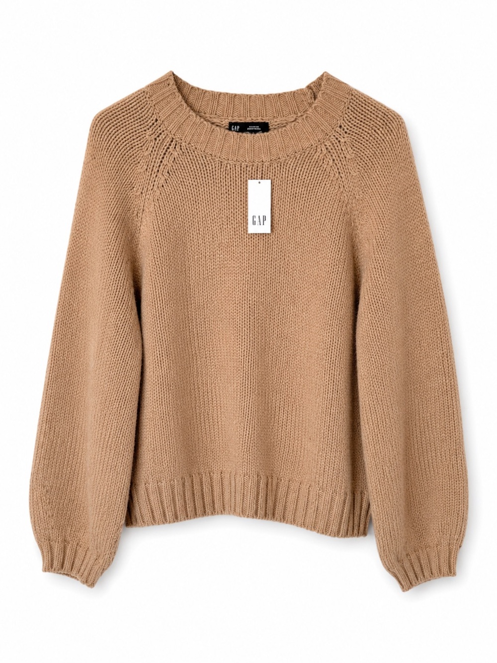 GAP Women's Tan Crewneck Pullover Sweater - Picture 1 of 1